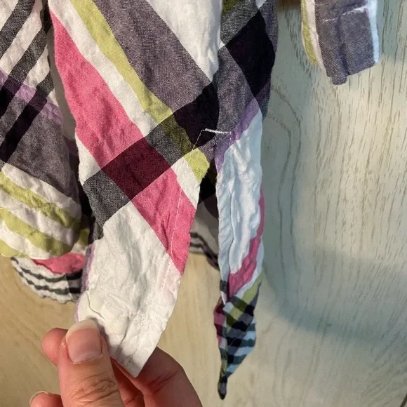 HABITAT clothes you live in Mixed Plaid Pullover shirt - Fiesta Sz XL - Picture 2 of 8